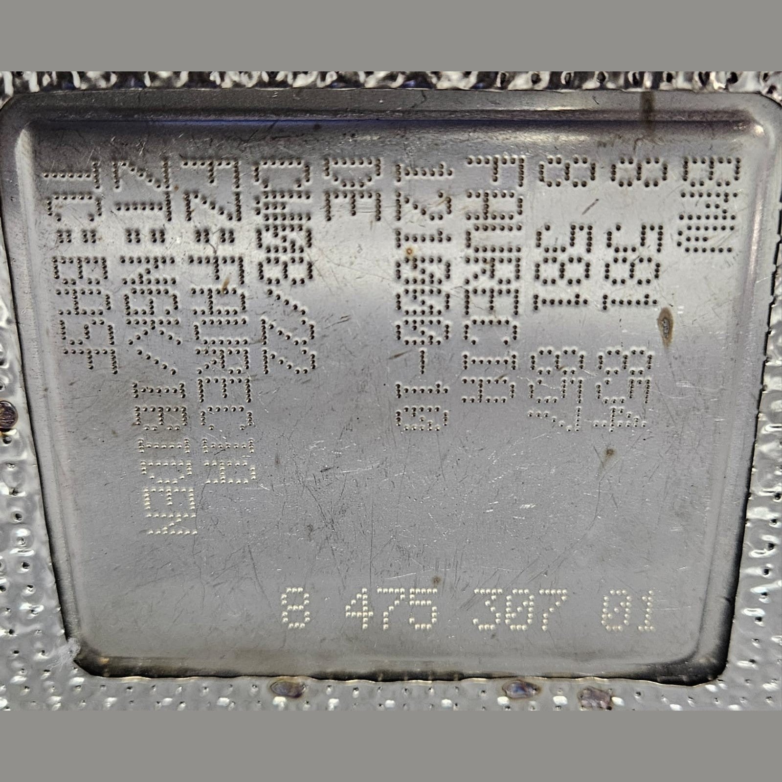 2019-2023 BMW B57D30A X5 G05 G07 and X7 Diesel Particulate Filter 8475307 OEM