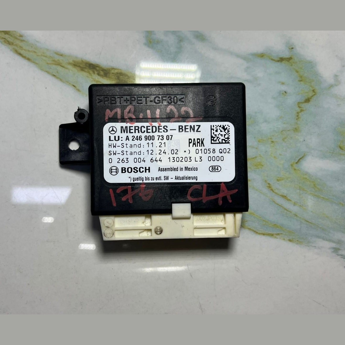 Mercedes Pdc Control Unit A2469007307 W176 A-Class, R231 SL-Class