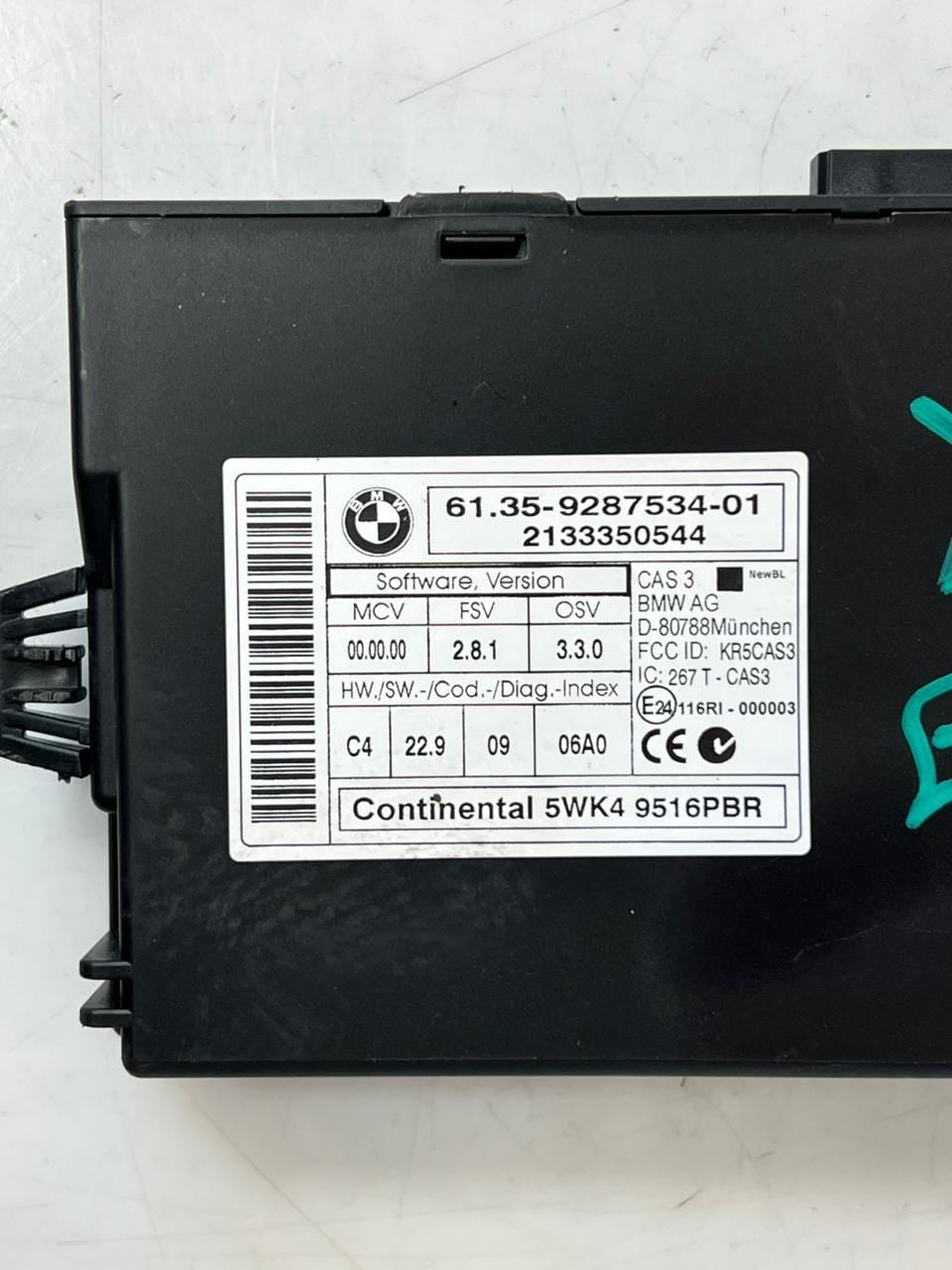 2010-2015 BMW X1 E84 N47D Engine Control Unit ECU SET DDE+ CAS3 +NO KEY 8574351