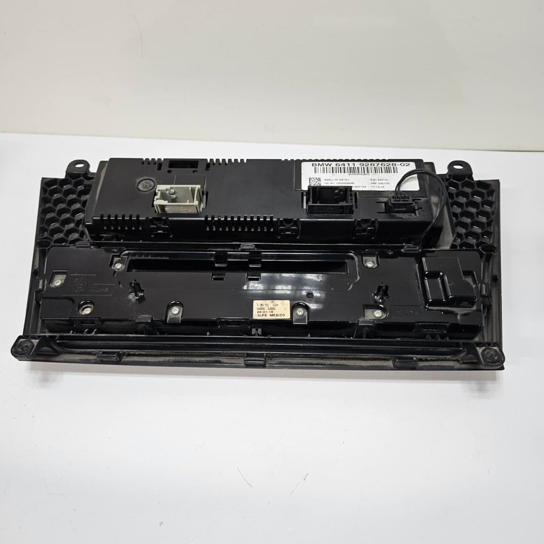 2011-2014 BMW F25 X3 Climate Control Panel 9287628 USED