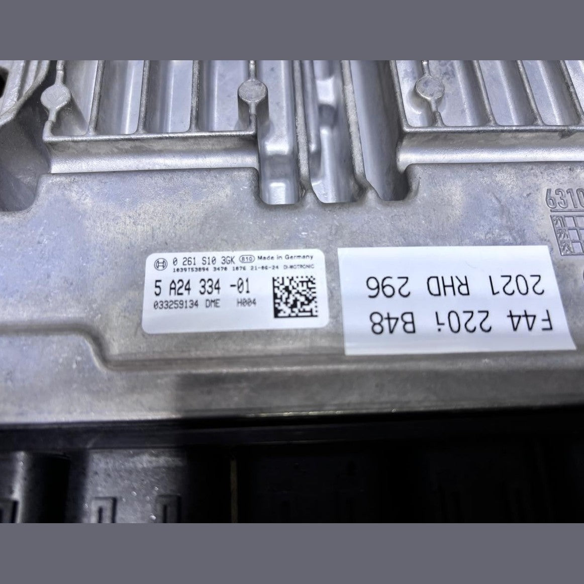 BMW F44 220i B48 2021 RHD ENGINE CONTROL UNIT COMPLETE SET + KEY - 5A24334