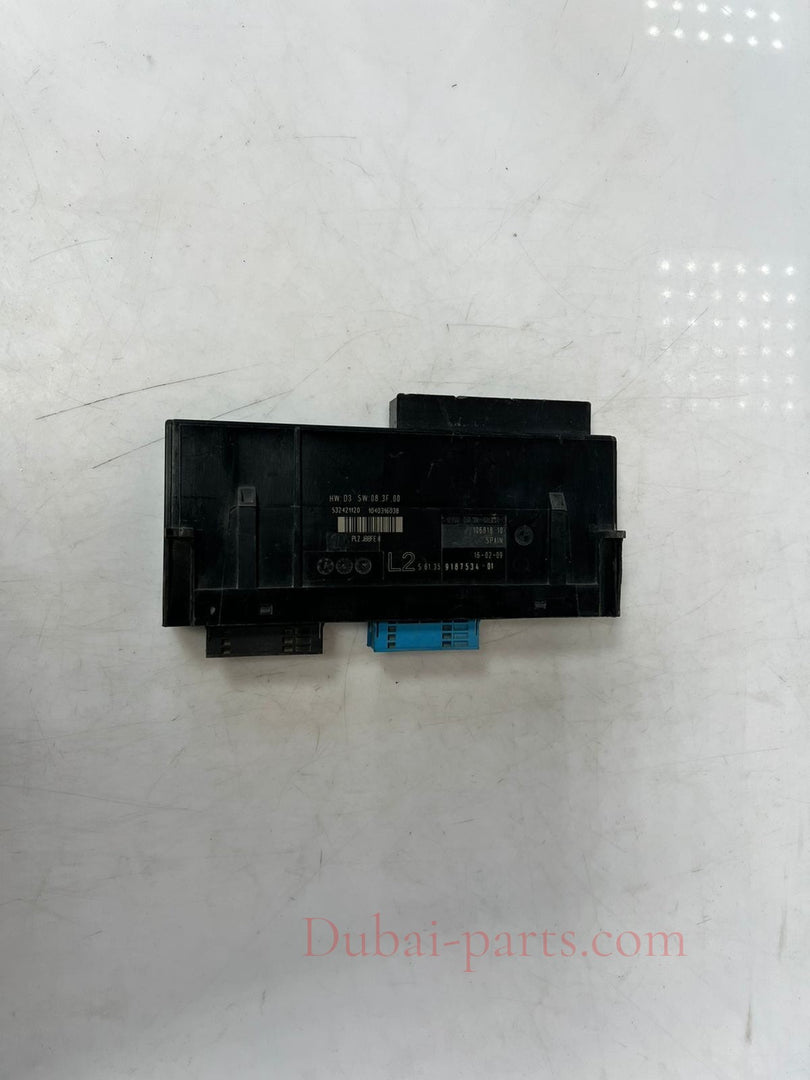 2009 BMW 1 E81 118 D Comfort Control Unit 9187534 2.00 Diesel 105Kw 15045998 OEM