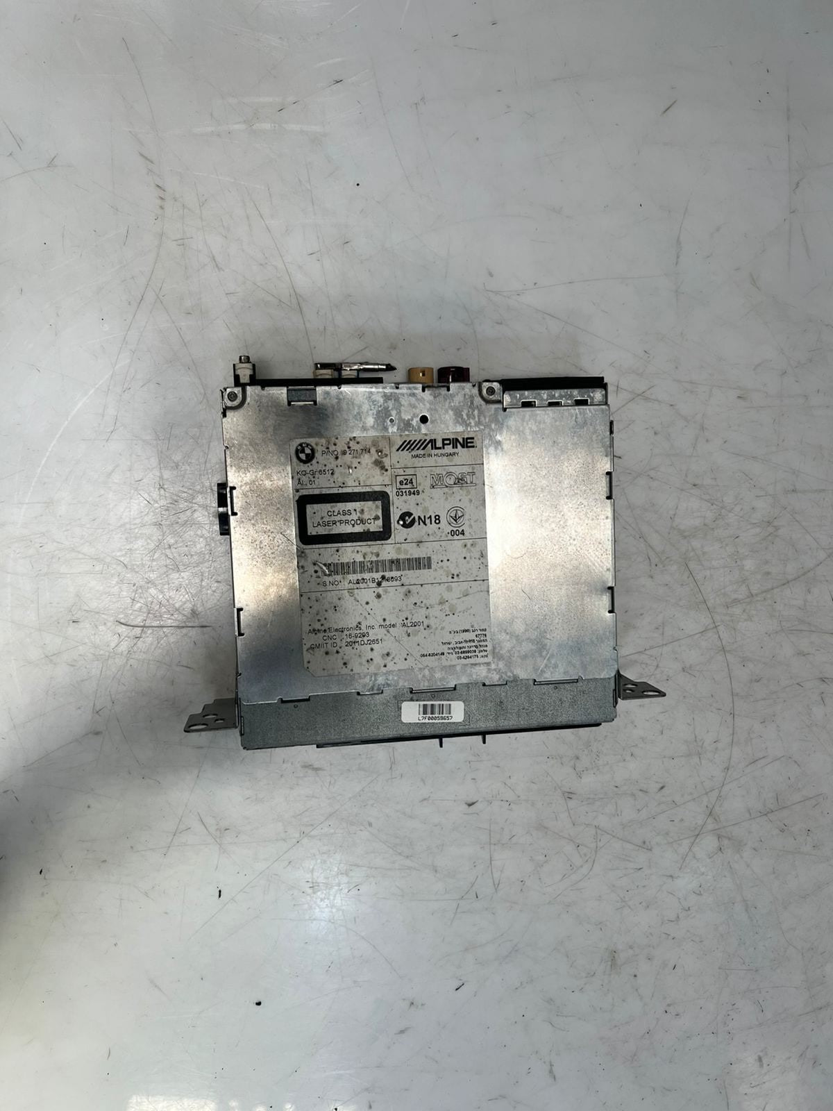 BMW F20 F21 F30 F32 F33 F10 ALPINE Radio Audio System 9271714 OEM