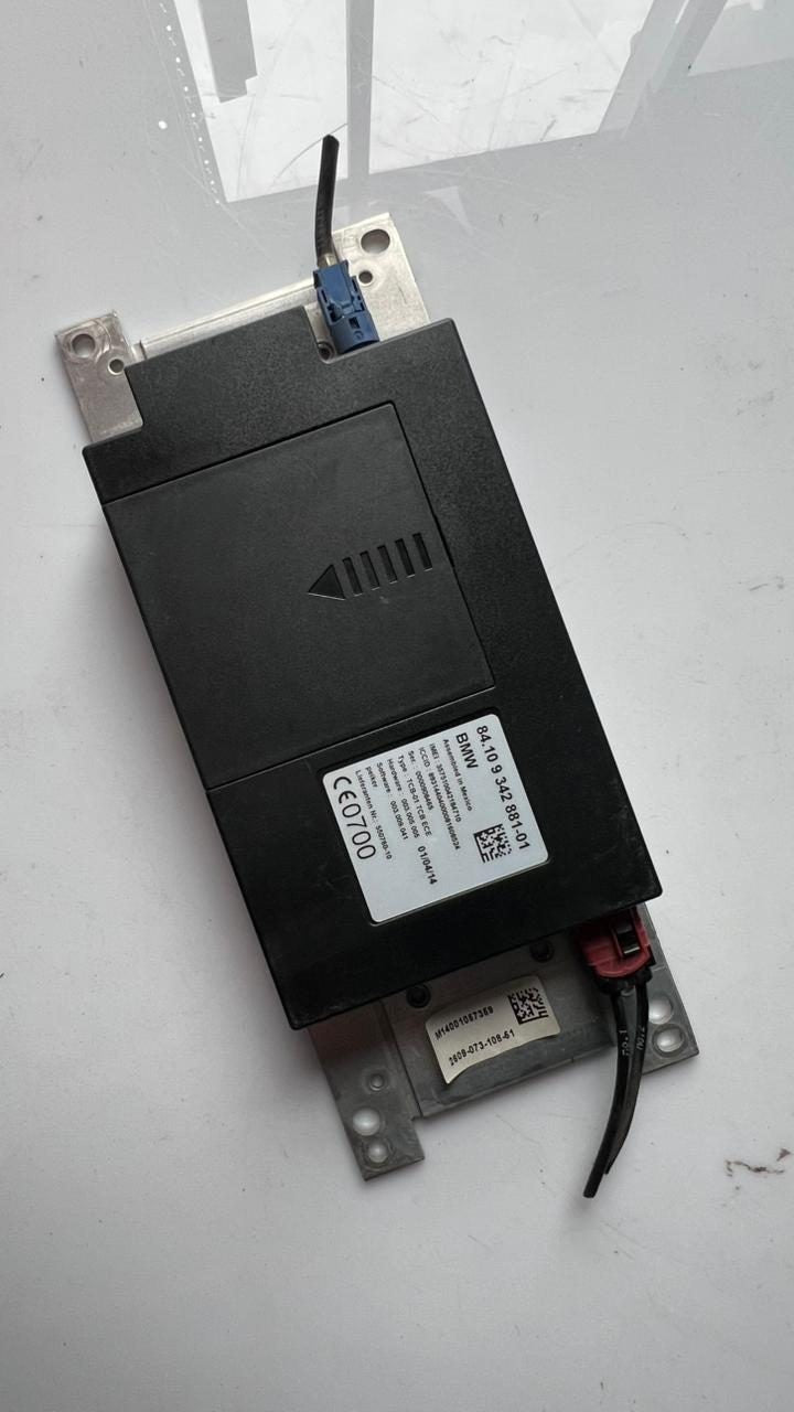 BMW Telematics Control Unit 9342881 F10, F20, F30, F31, and F32 series