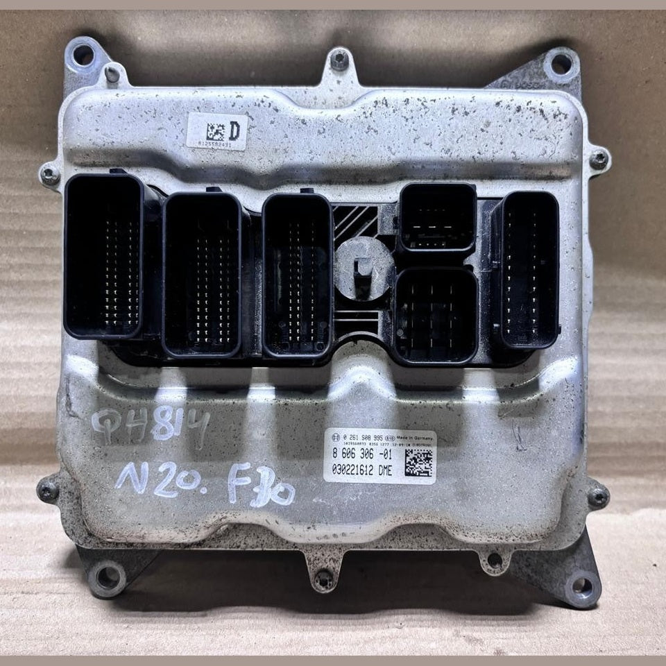 BMW F30 320I GASOLINE N20 ENGINE CONTROL UNIT ECU ONLY -  8606306