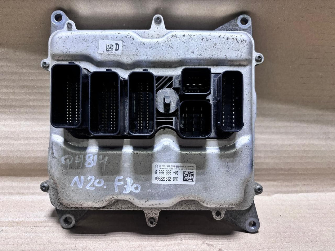 BMW F30 320I GASOLINE N20 ENGINE CONTROL UNIT ECU ONLY -  8606306