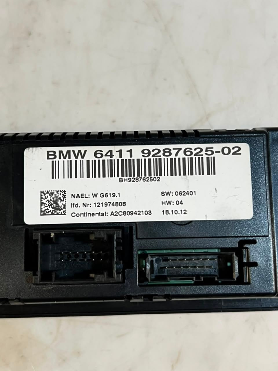 BMW X1 E81 E84 E90 E91 E92 Automatic Air Conditioning Control Panel 9287625 OEM