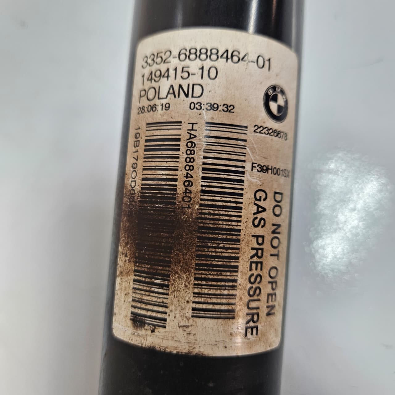 2019 BMW X2 F39 Shock Absorber 6888464 USED