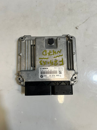 BMW X3 F25 N47N Engine Control Unit Ecu COMPLETE SET DDE+CAS4+1KEY 8574092 