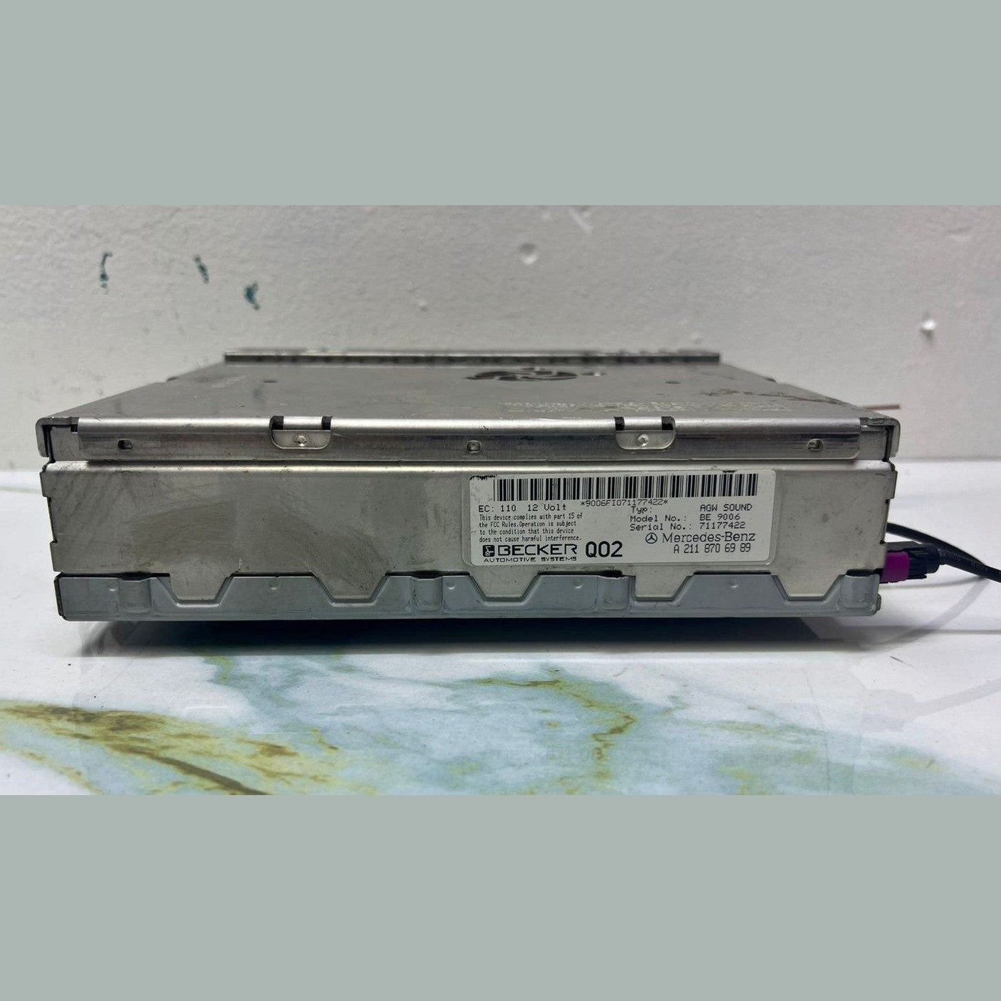 2006-2008 Mercedes-Benz W211 E-Class E350 Amplifier A 211 870 69 89