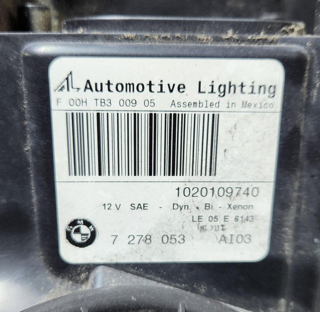 2007-2013 BMW X5 Adaptive Xenon Headlight 7278053 X5 E70 SAE OEM