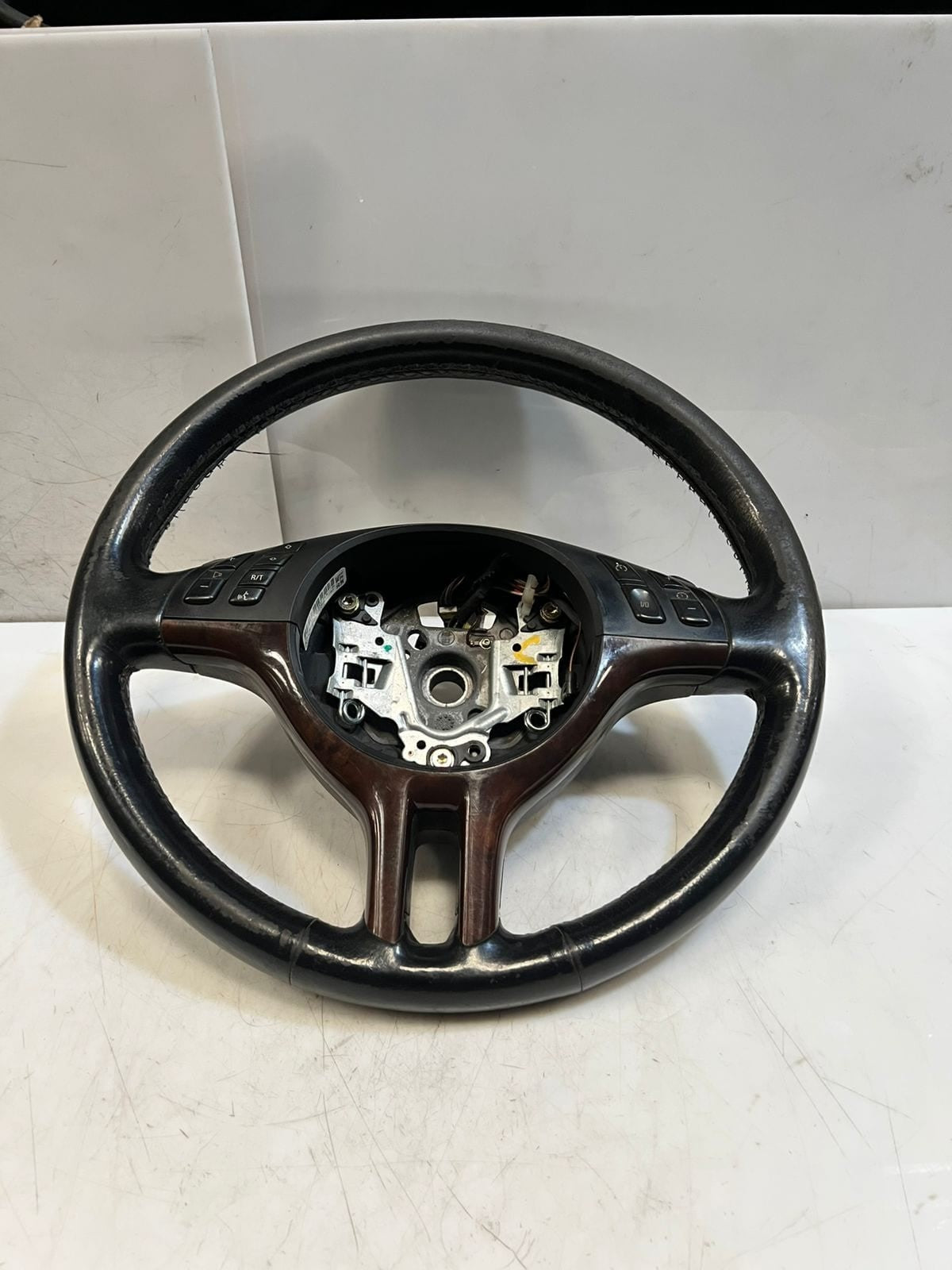 2002 BMW X5 X3 E53 Steering Wheel Multifunction Controls LEATHER 6760581 OEM