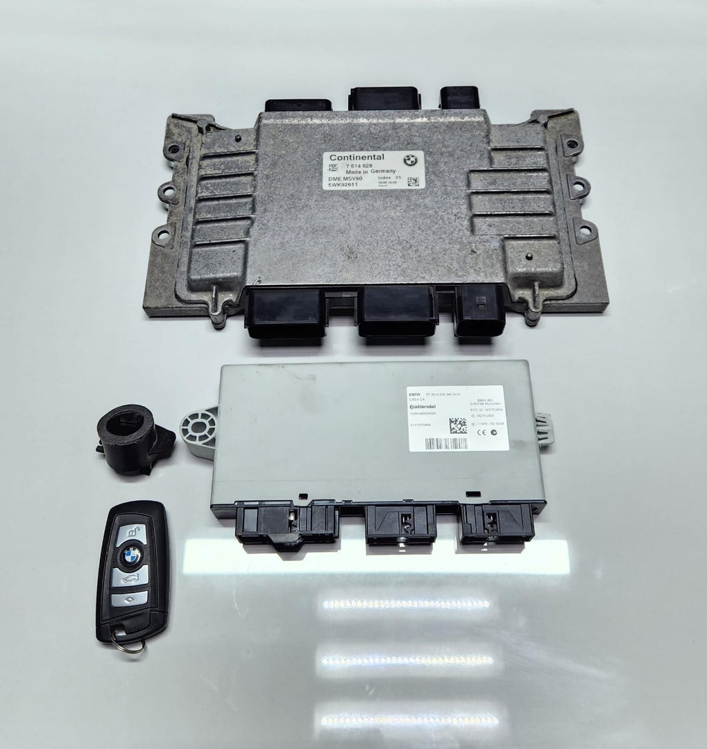 10-13 BMW 528i Engine Control Module ECM 7614628 MSV90 X3 N52 OEM