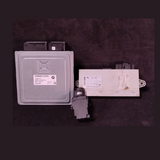 BMW 3 E90 E91, 5 E60 E61 ENGINE CONTROL MODULE UNIT ECU SET +KEY + CASE- 7559176