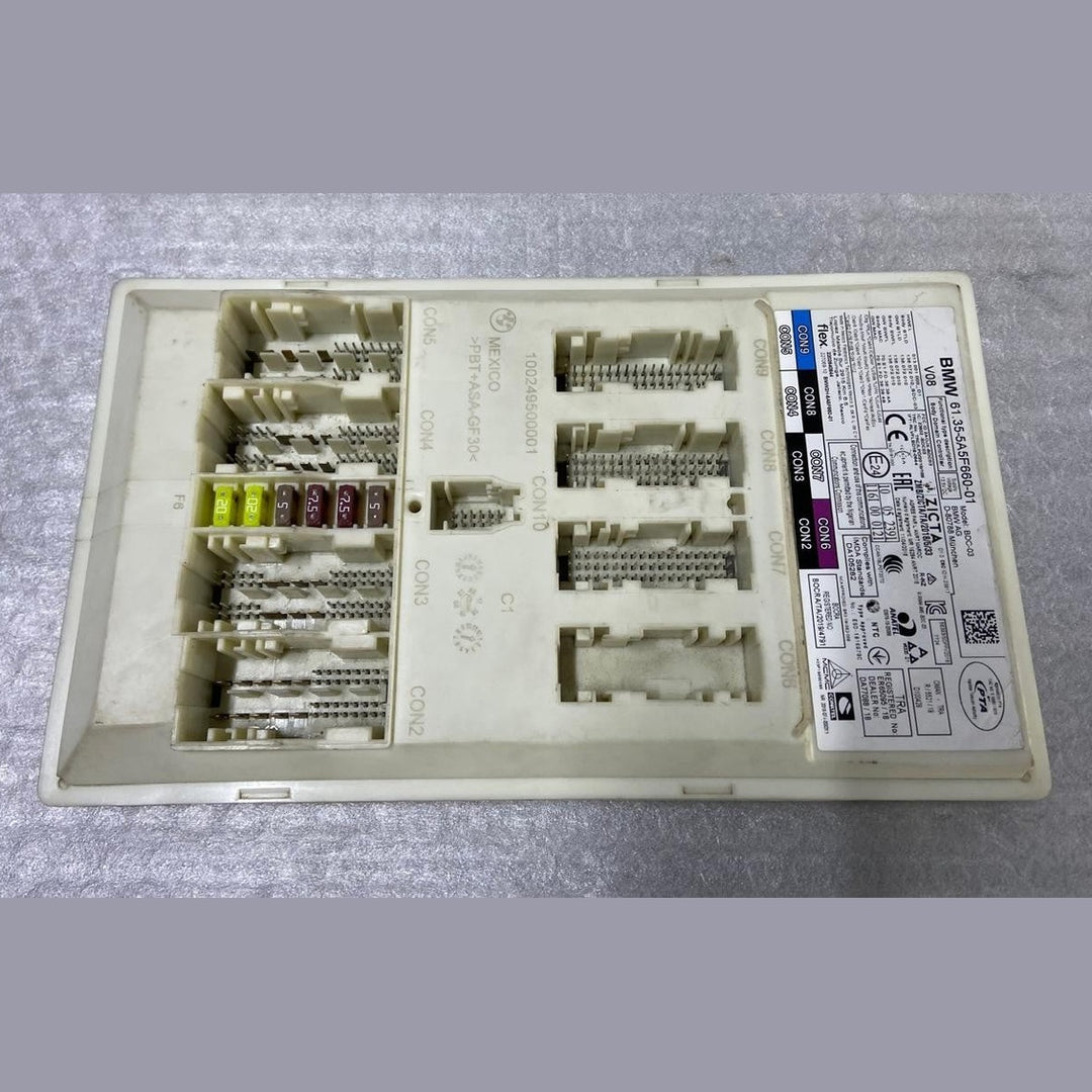 OEM BMW G05 X5 B47 BCM BODY CONTROL MODULE ECU 5A5F660 V08 ANATEL