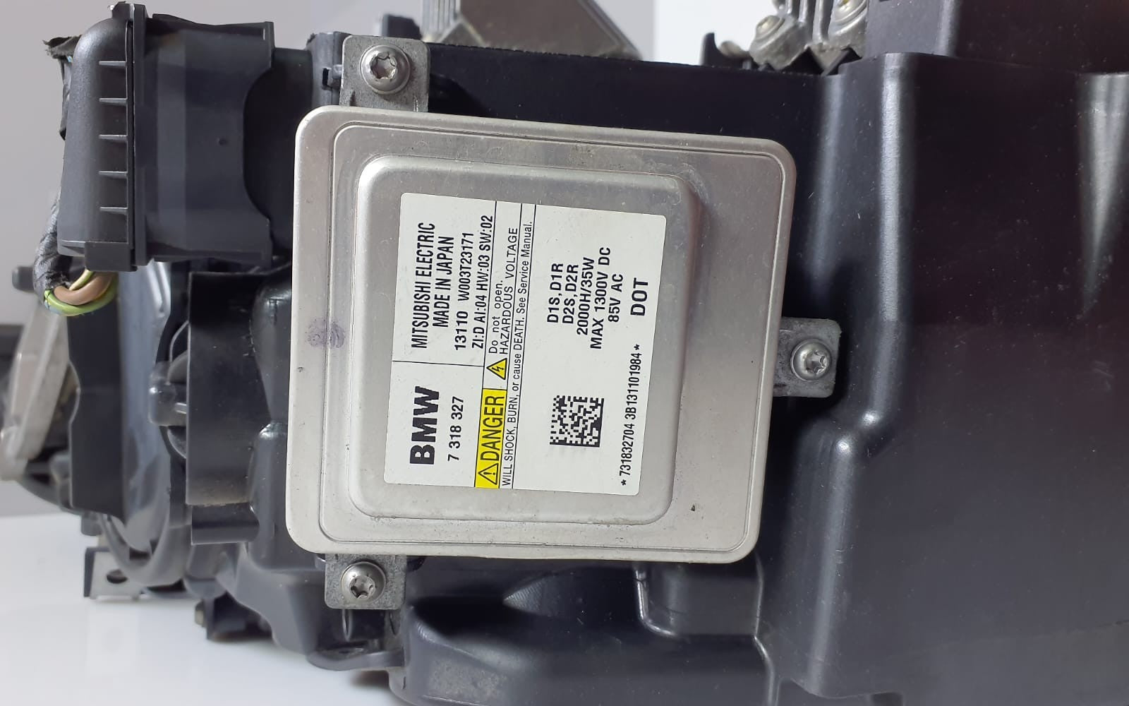 BMW 5 Series F10 F11 Right Bi Xenon Headlight OEM 7203248