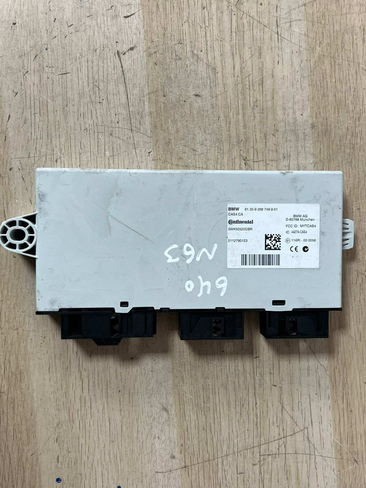 2008-2015 BMW 750i Engine Control Unit 7633374 7 6 SER F02 F06 F12 650I ECU SET