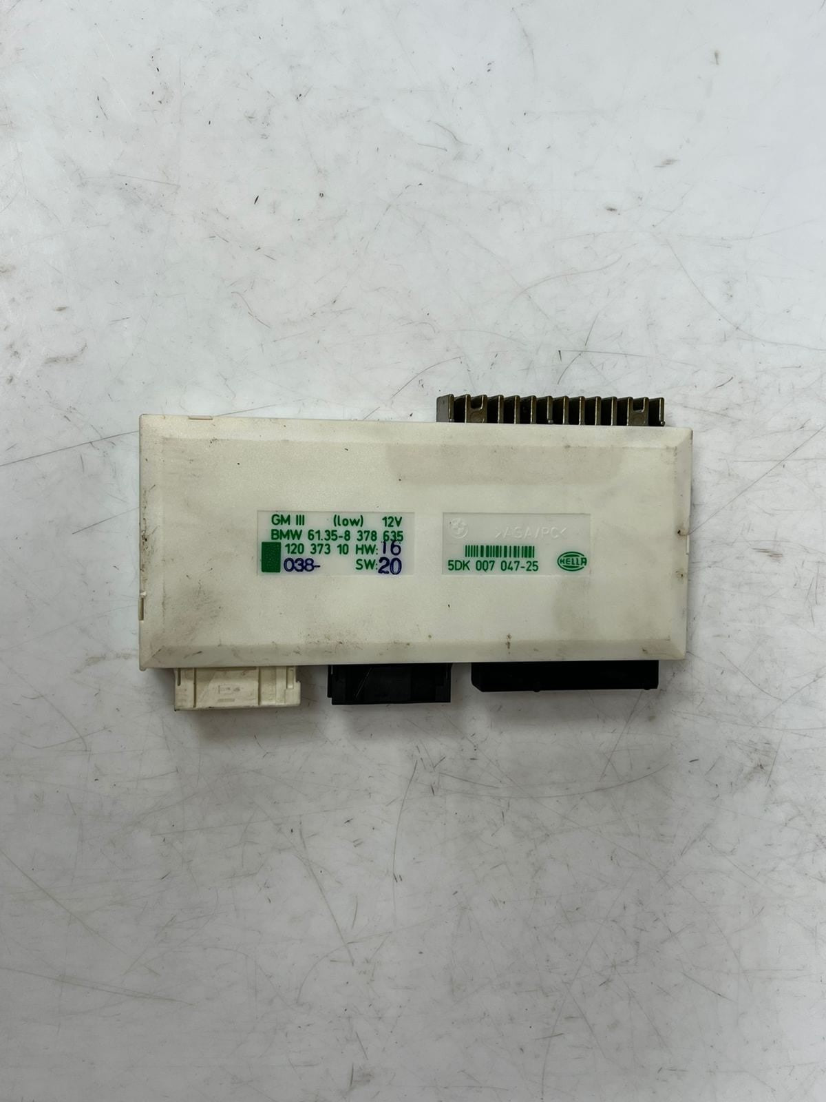 BMW 5 Series E39 GM3 LOW 12V Central Body Control Module 8378635 OEM