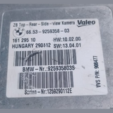 BMW F10 F11 F30 F32 F33 F36 F13 F06 F31 CAMERA MODULE TOP SIDE REAR VIEW 9259358