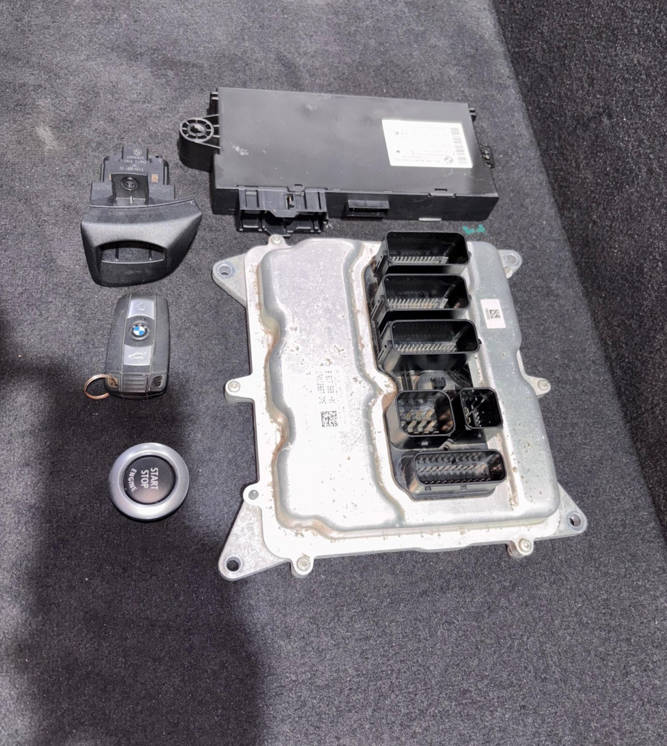 BMW X1 E84 20i N20 184HP Engine Unit ECU Kit DME CAS3 + Key Automatic - 8617569