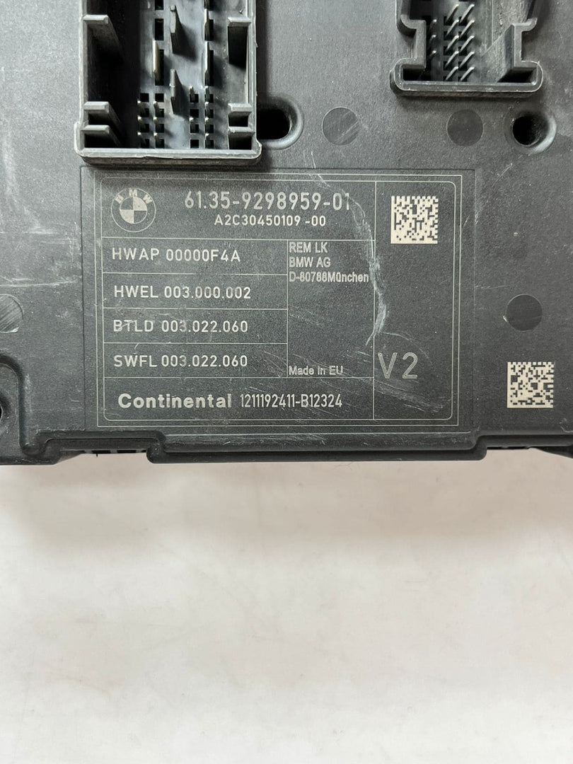 BMW 3 Series F30, F31, F35 Body Control Module BCM 9298959 OEM