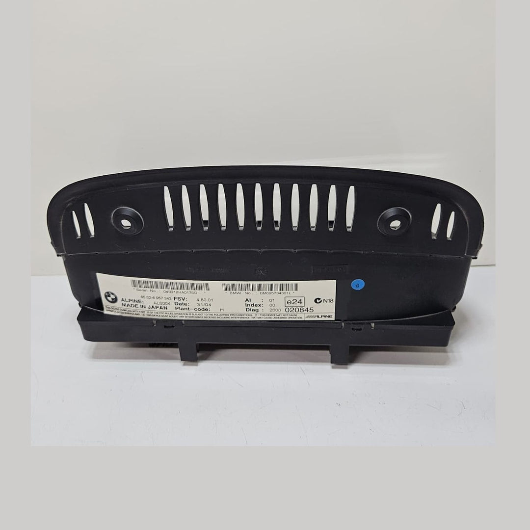 BMW 5 Series E60 E61 Dashboard Onboard Monitor Display Screen 6957343