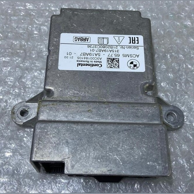 Genuine BMW SRS AB Control Module Unit – Part Number 5A19AB7