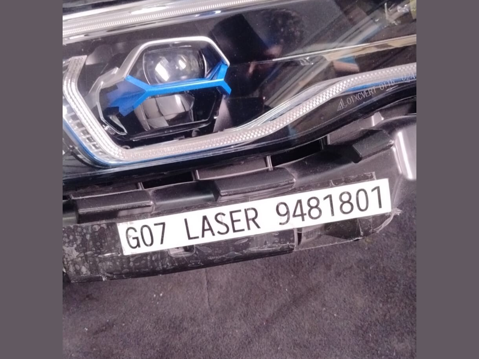 7494213   BMW X7 G07 2020 headlight headlamp