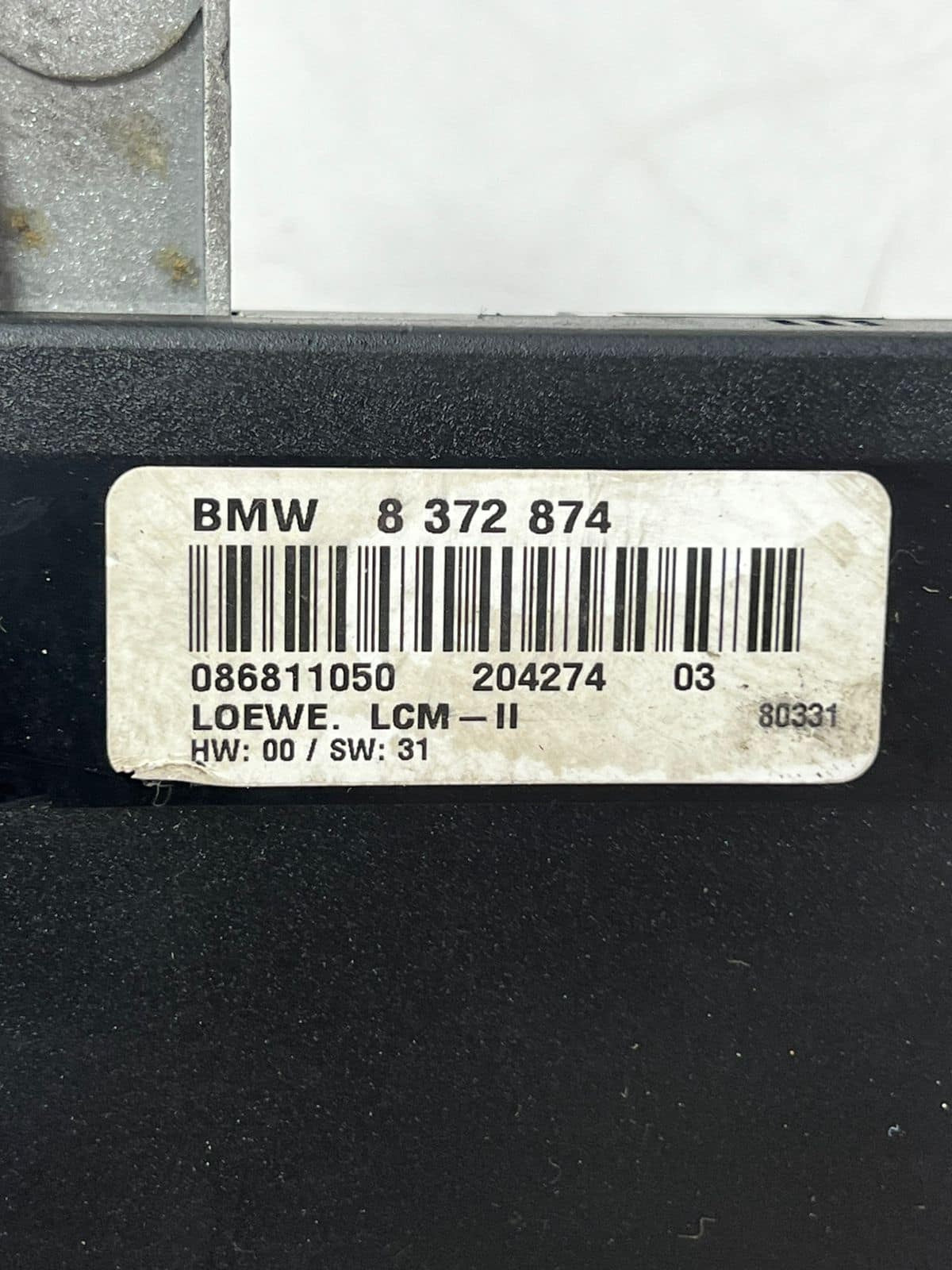 BMW 5 Series E39 and 7 Series E38 Light Control Module LCM-II 8372874 OEM