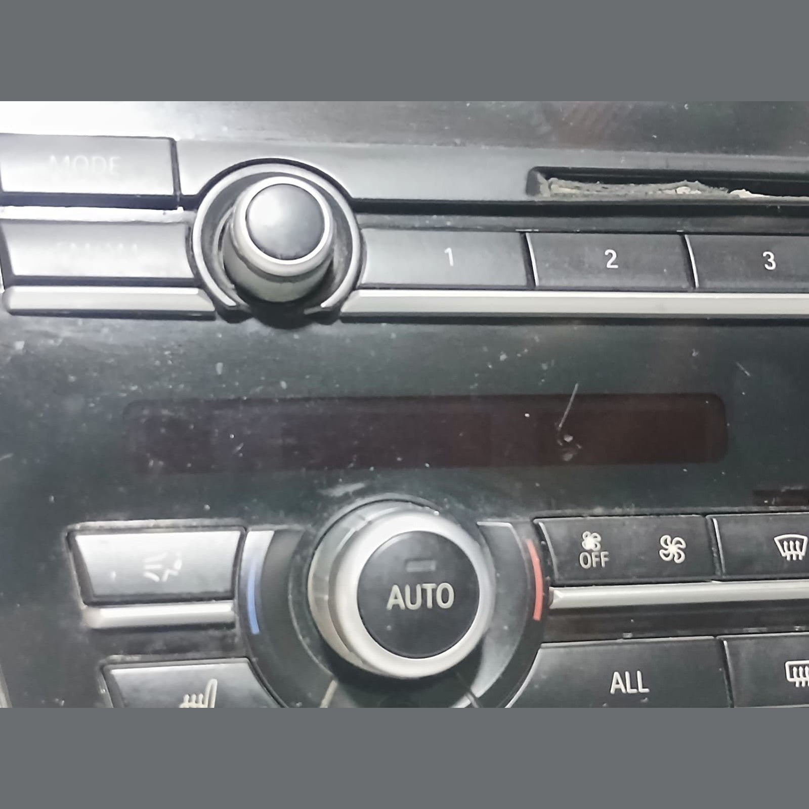 BMW F07  5ser GT 2011-14 AC CONTROL PANEL CLIMATE CONTROL PANEL CERAMIC 9306196 