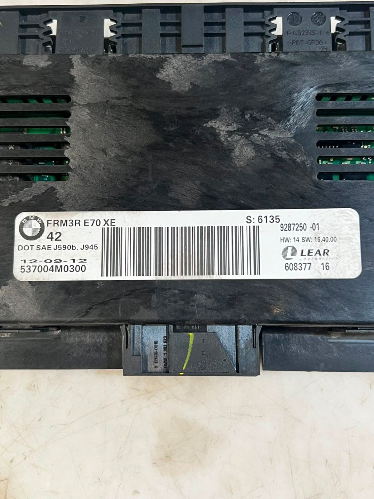 2010-2016 BMW X5 E70 X6 E71 FRM3 535i Light Control Module LCM 9287250 OEM