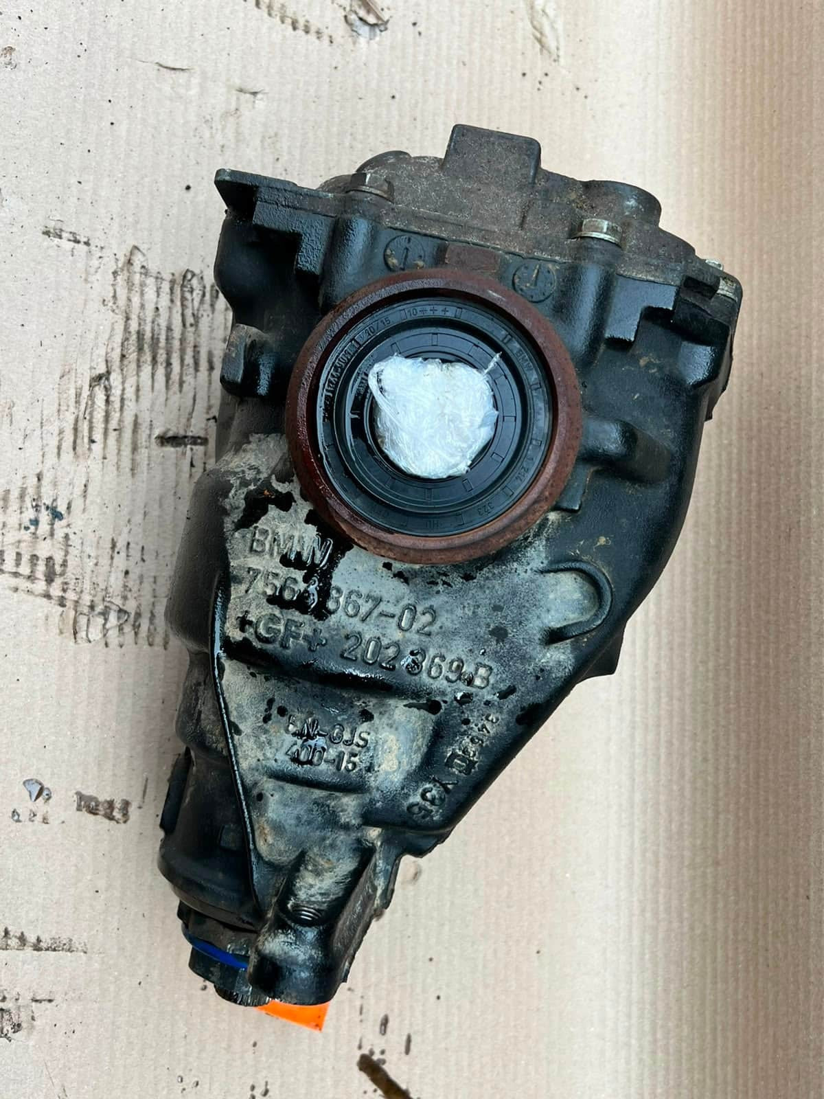 BMW X5 E70 F15 LCI N55 N57 3.15 ratio Rear Differential Carrier 7590911 OEM