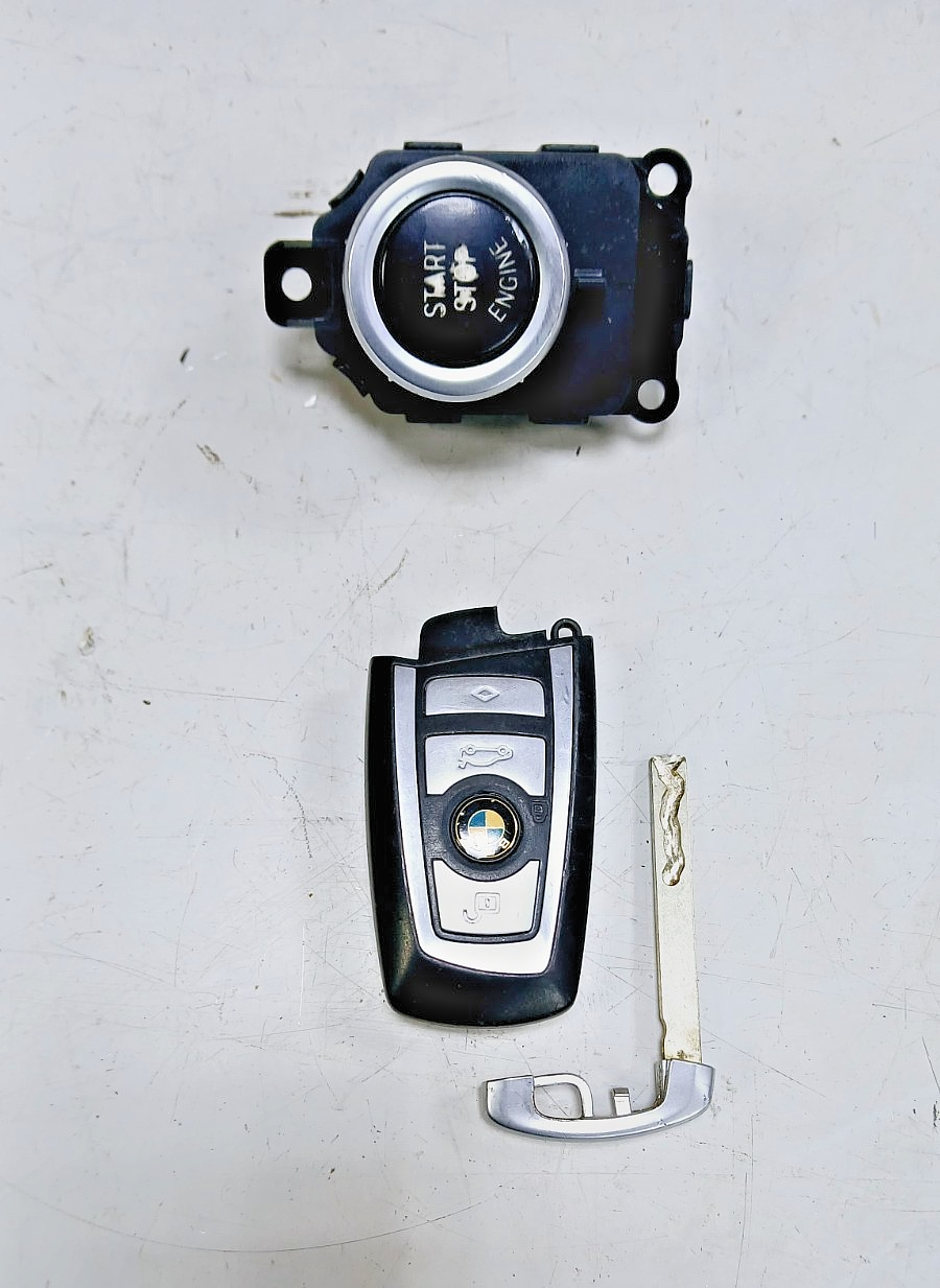 BMW 730Ld F02 2011 N57 ENGINE CONTROL UNIT ECU KIT DDE 8511983