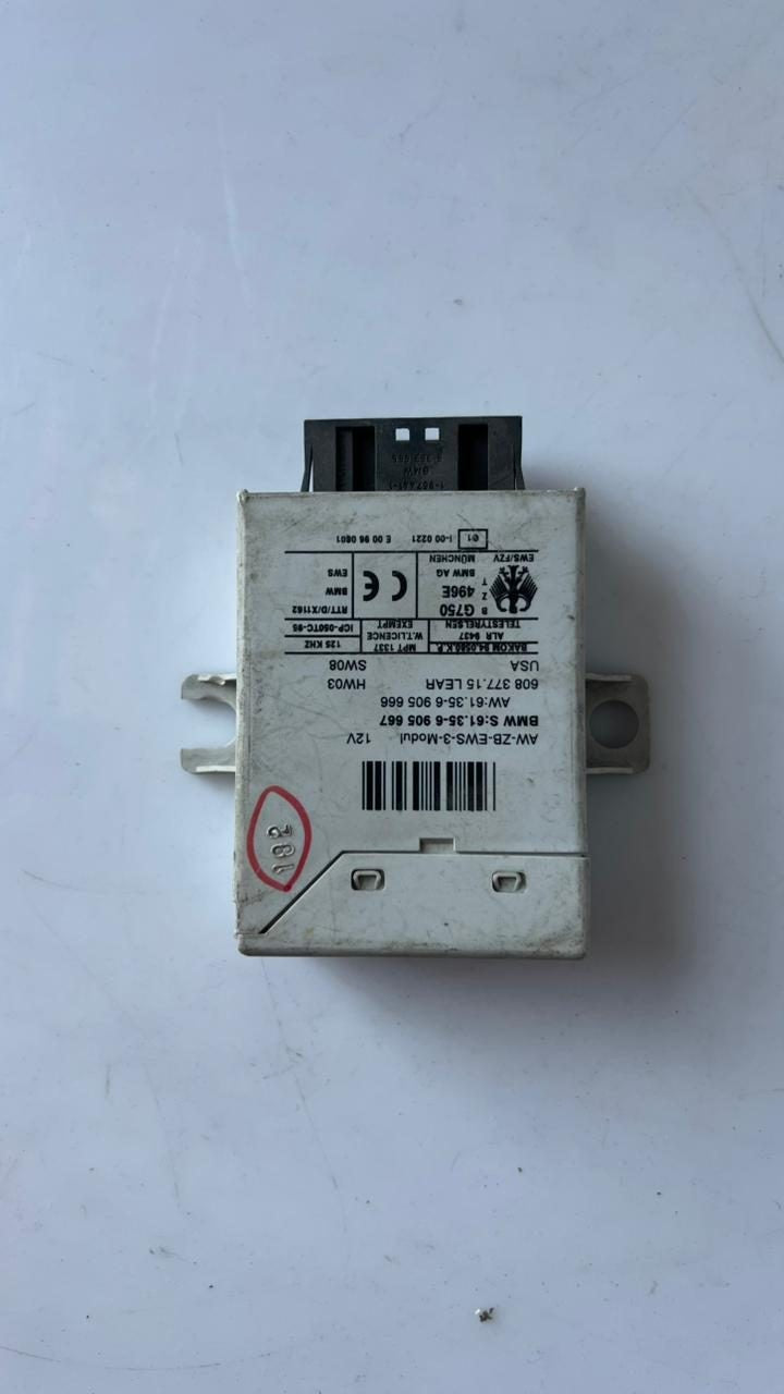 BMW Immobilizer Control Unit Module 6905667 E46, E39, E53, and E65