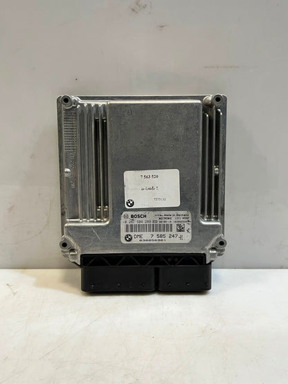 BMW 1 Series E81 E87 3' E90 E91 Engine Control Unit ECU ONLY 7585247 OEM