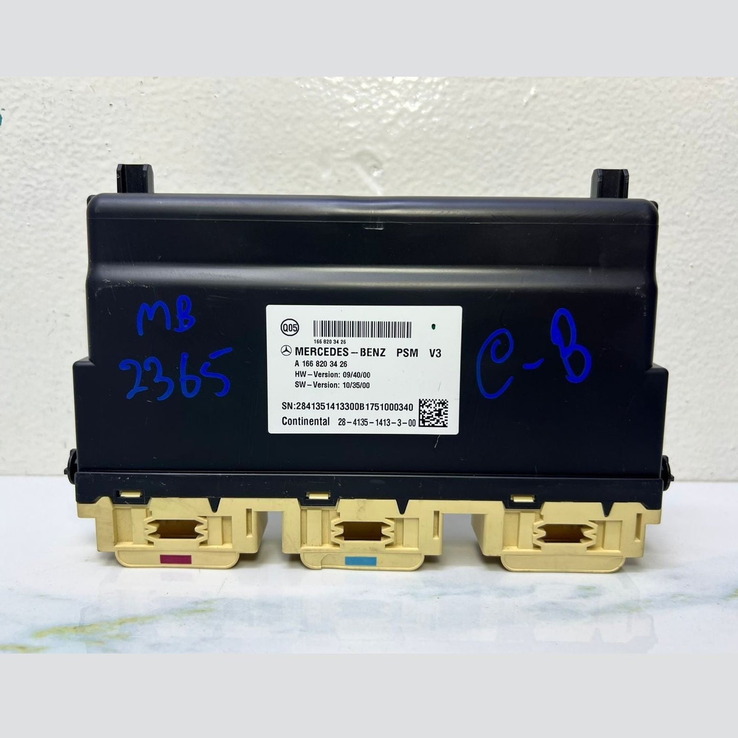 Mercedes-Benz W166 ML GL GLE Seat Control Module Unit, A 166 820 34 26