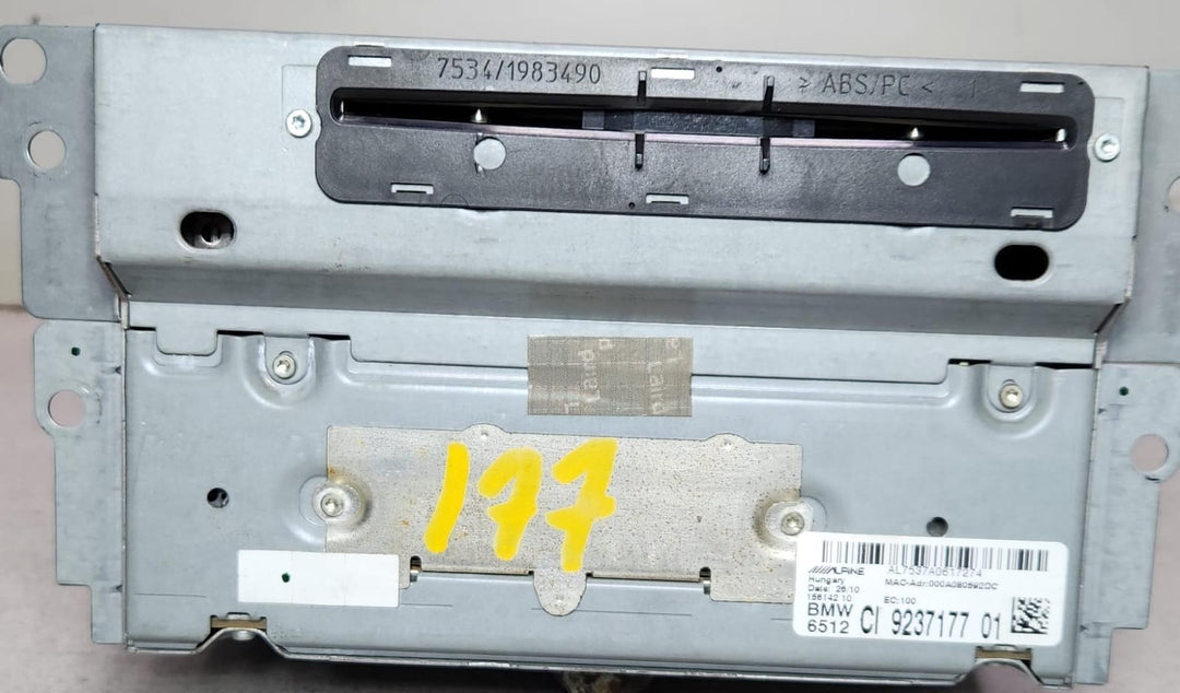 9237177-2009-2012 BMW 528i F10 F11 Navigation System Head unit Cic High OEM