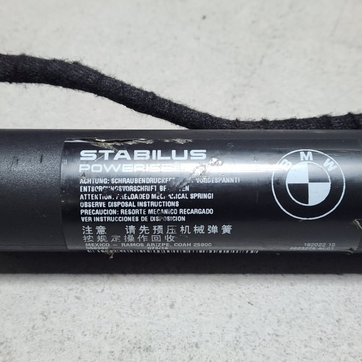 2013-2018 BMW X5 Tailgate Strut 4823279 X5 F15 F85