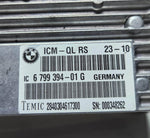 Bild in die Galerieansicht laden, 2010-2011 BMW 550i Integrated Chassis Module ICM Unit 6799394 F10 F11 5 Series