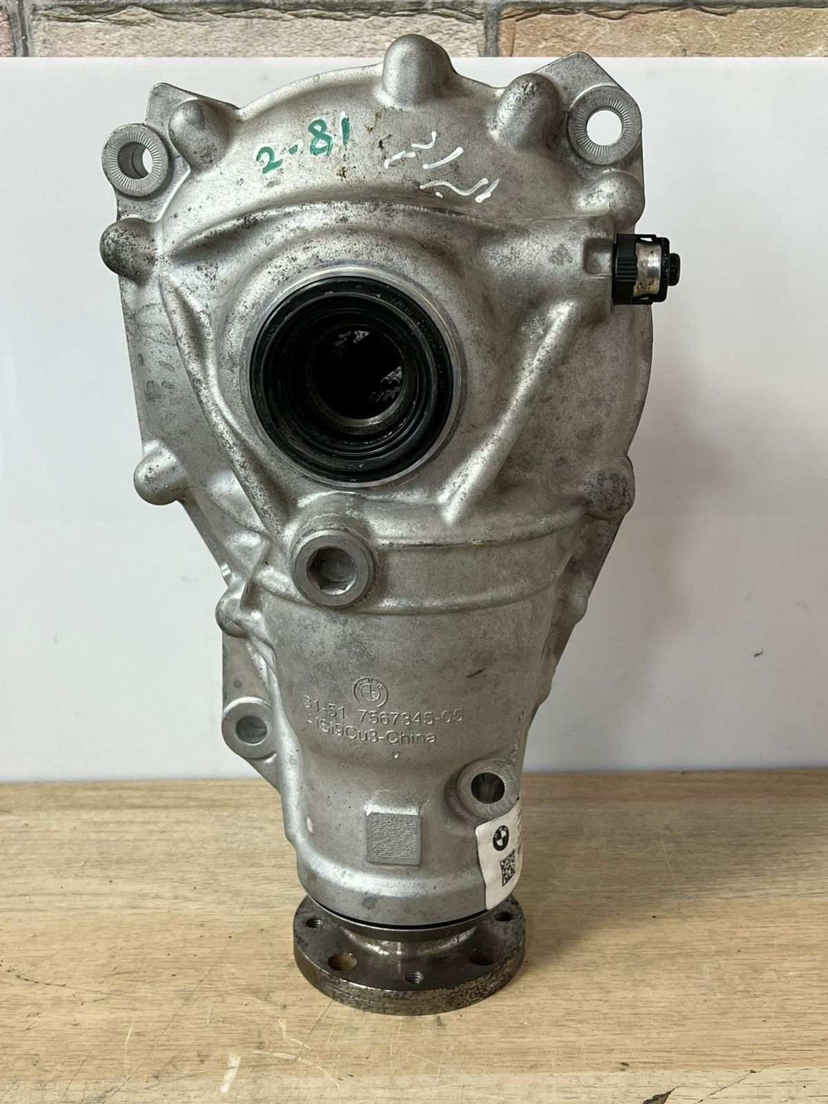 BMW 3 Gran Turismo F34 Front Differential 7591995 2.81 Diesel 135kW 2013