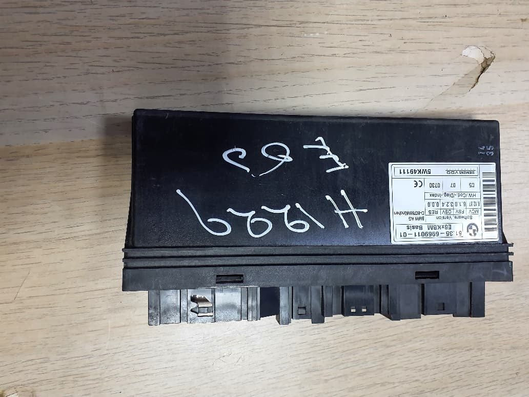 BMW E60 E61 Body Control Module Junction Box 6969011 01 5wk49111 Siemens