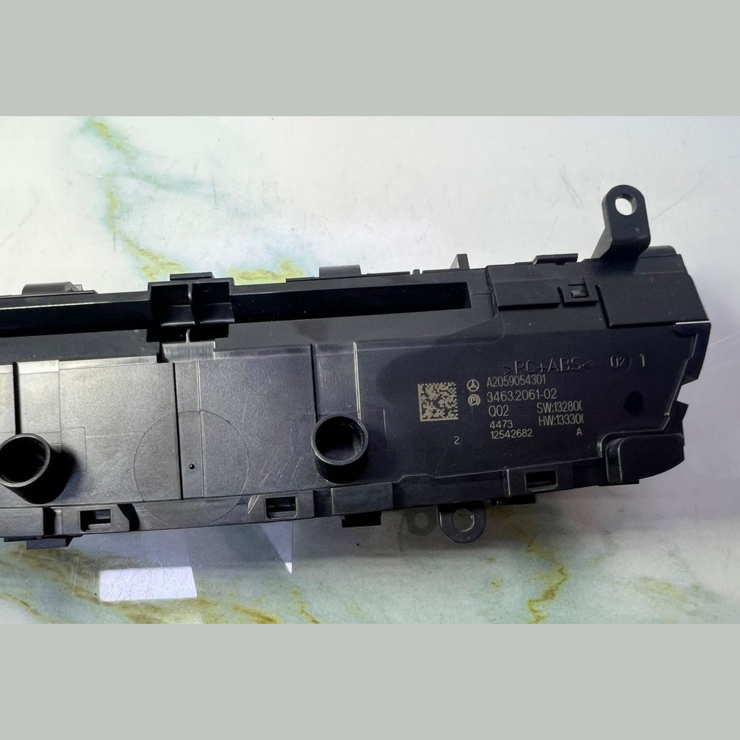 2015-2020 Mercedes-Benz C200 Radio Control Panel A2059054301 W205 C-Class