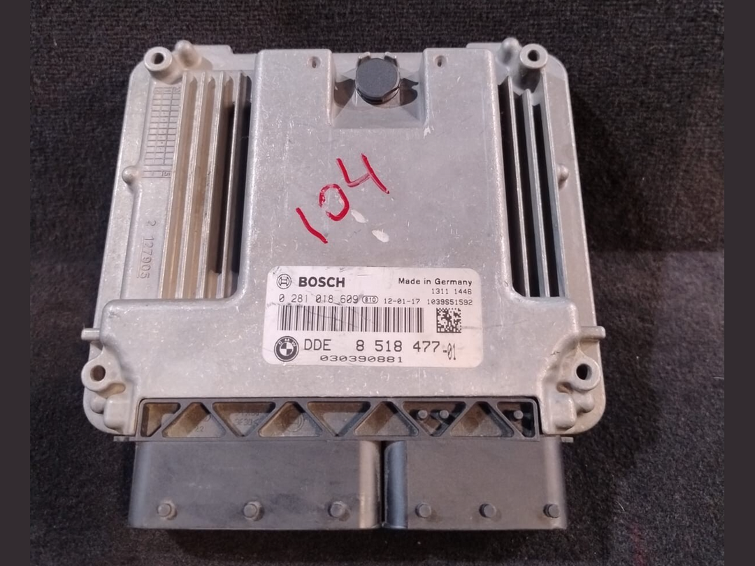 BMW F10 F11 F20 F25 F30 ECU ENGINE CONTROL  UNIT  N47N DIESEL DDE MODULE 8518477