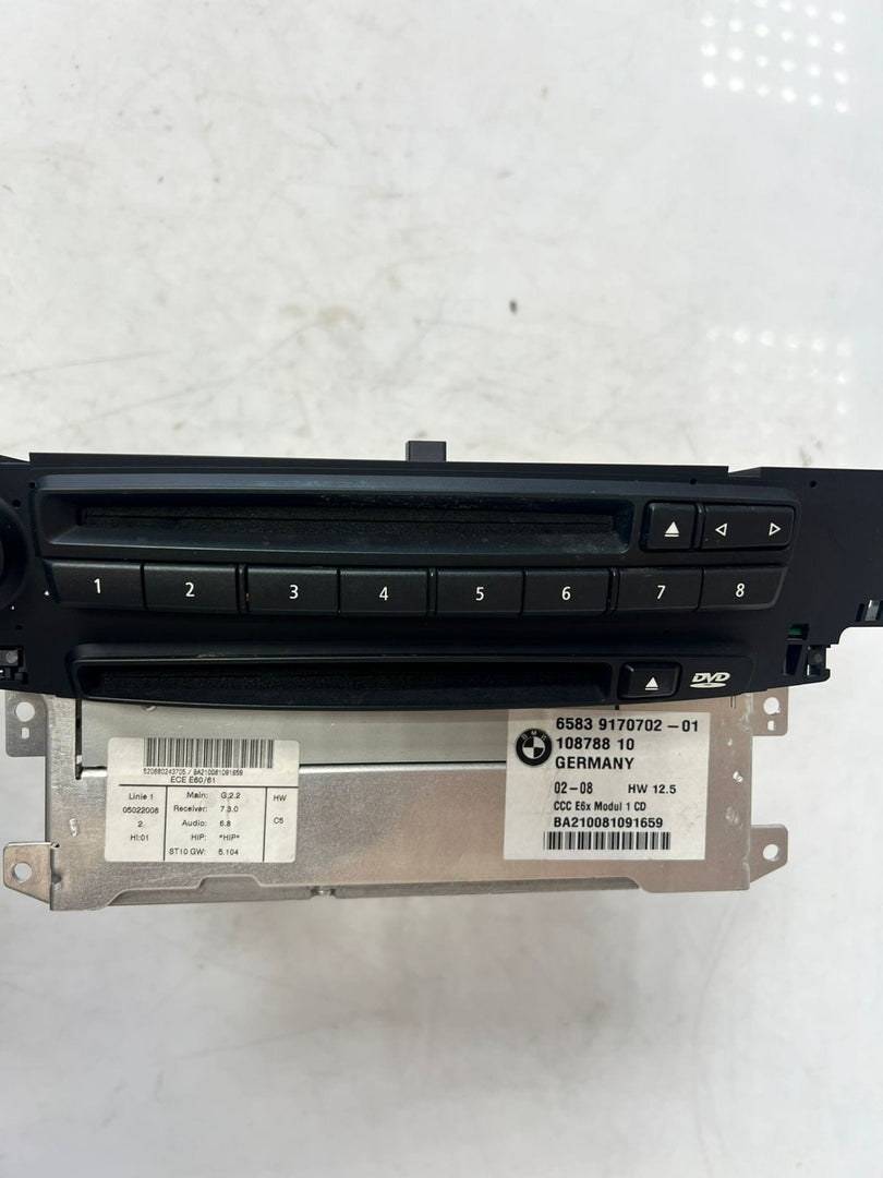BMW 5 Series E60 E61 LCI CCC Sat Navigation Head Unit 9170702 OEM