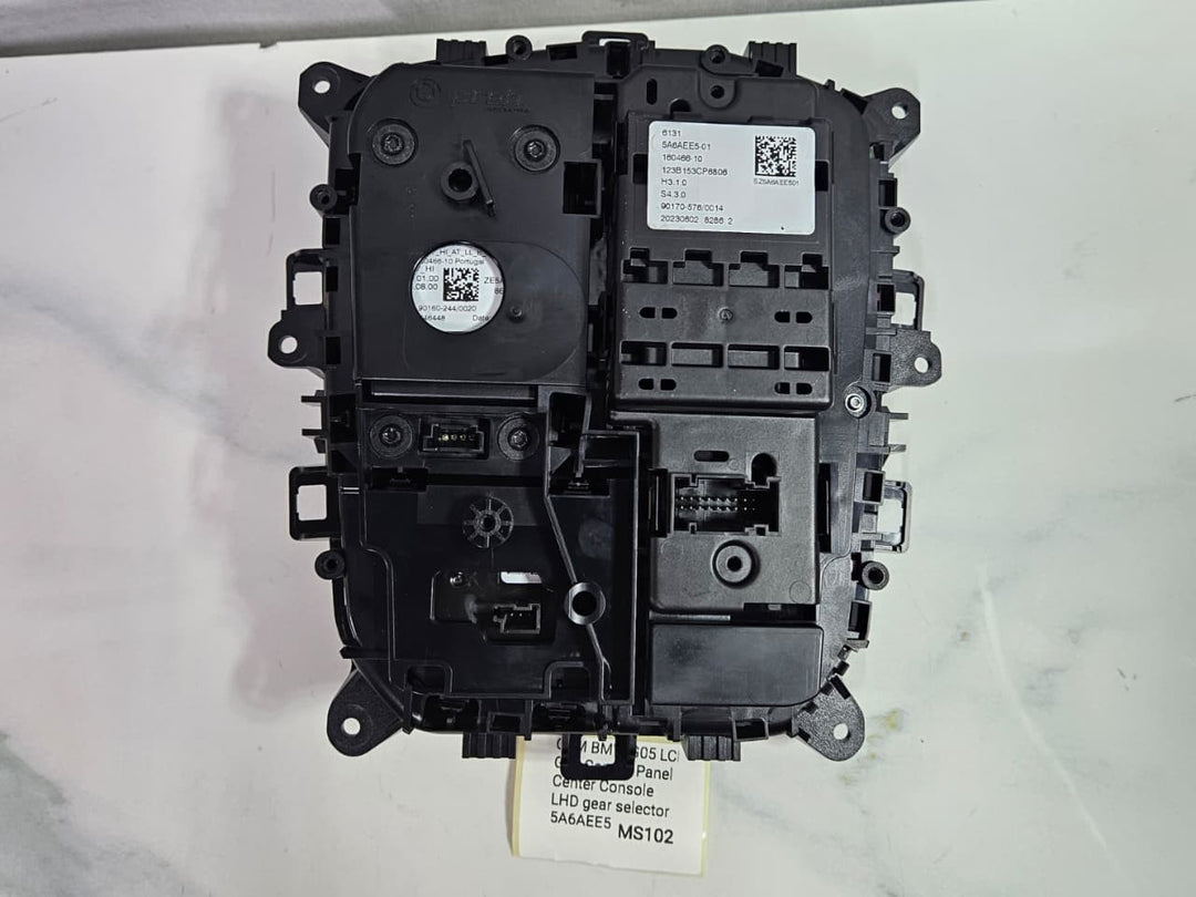 OEM BMW G05 LCI G06 Control Panel Center Console LHD gear selector 5A6AEE5