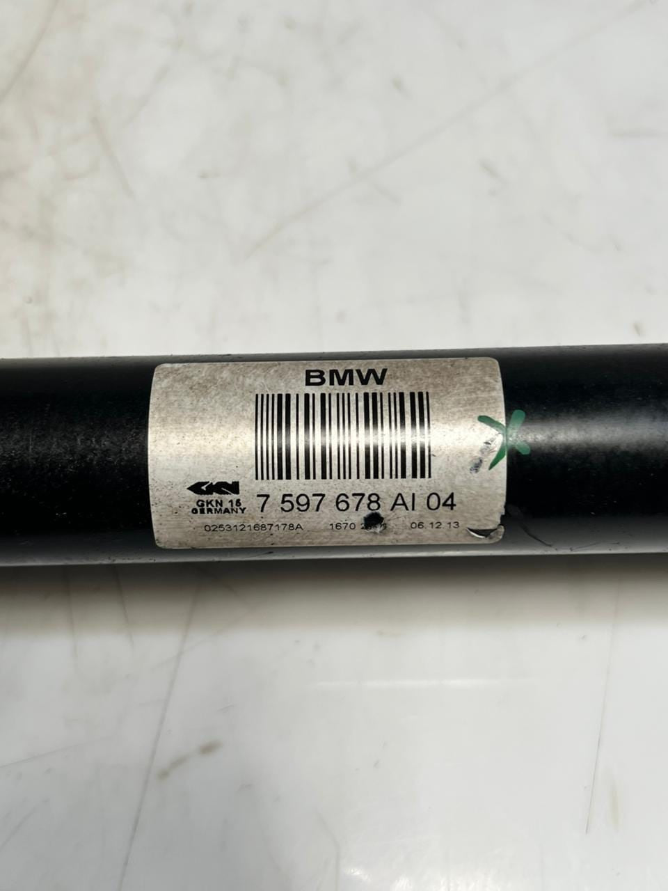 2014-2016 BMW 435i F32 Rear RIGHT Axle Shaft 7597678