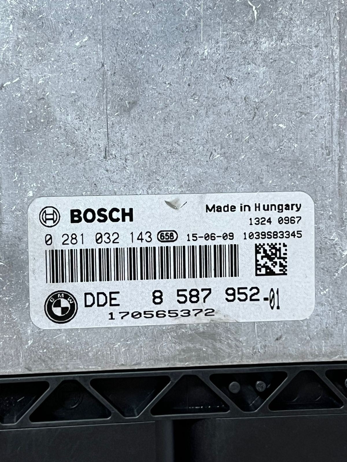 BMW 218d 2015 F45 B47 ENGINE CONTROL UNIT ECU KIT DDE 8587952