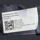 OEM BMW G20 330 M340 Left Side Full LED Headlight LHD ECE 9481715 No module