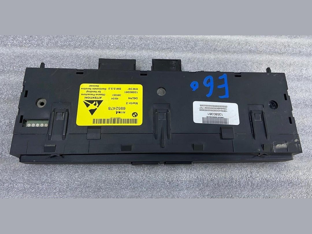 OEM BMW 5 Series E60 E61 DTC Switch Button Module Panel Delphi 6952478