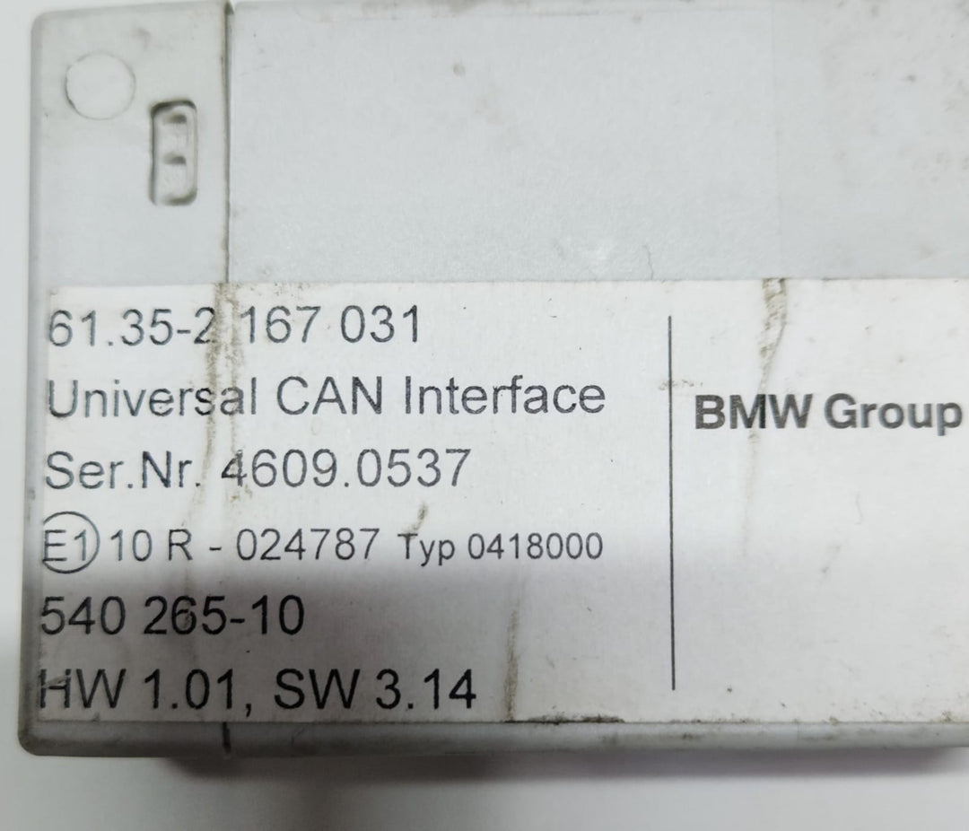 2010 BMW 740i F02 Exhaust Pressure Sensor 2167031 OEM